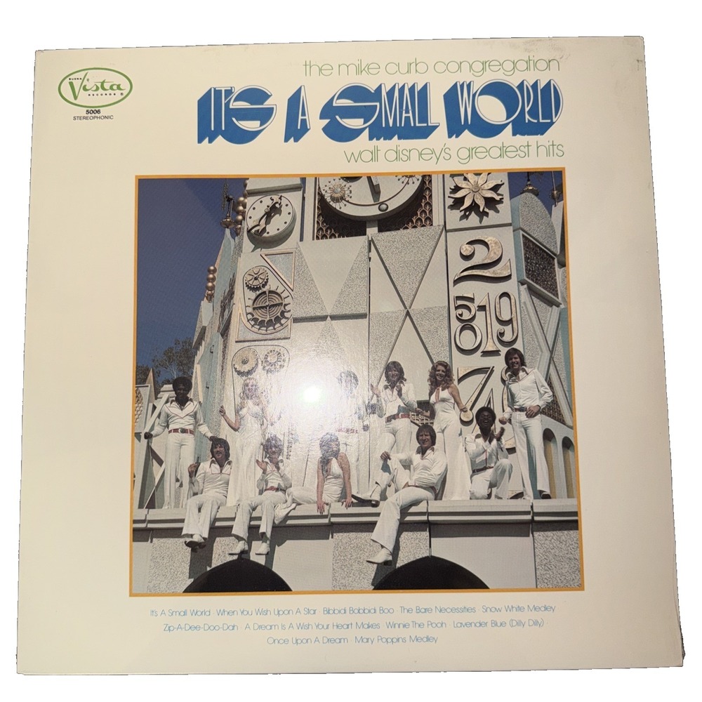 The Mike Curb Congregation Lp It's A Small World - Walt Disney's Greatest Hits